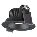 Ledvance LED Kohdevalaisin Adjust Aluminium Musta 8W 680lm 36D - 930 Lämmin Valkoinen | Odetnij 68mm - IP20 - Paras Värintoisto - Himmennettävä