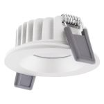 Ledvance LED Kohdevalaisin Air Fix Aluminium Valkoinen 6W 570lm 36D - 940 Kylmä Valkoinen | Odetnij 68mm - IP65 - Paras Värintoisto - Himmennettävä