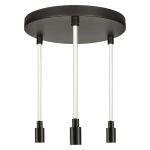 Ledvance Decor Glow Riippuvalaisin Musta 28W 1400lm - 927 Erittäin Lämmin Valkoinen | 400mm - Paras Värintoisto