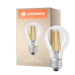 Ledvance Classic LED E27 Päärynä Filament Kirkas 5.9W 806lm - 840 Kylmä Valkoinen| Korvaa 60W