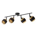 Ledvance Decor Kohdevalaisin Hornet Katto Kohdevalaisin Musta 4x2.8W - 827 Erittäin Lämmin Valkoinen | Sis. 4x E14