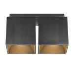 Nordlux Spot Ethan 2x GU10 Musta - Aluminum | Max. 100W