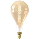 Calex XXL Splash Kulta LED E27 Filament 3W 250lm- 822 Erittäin Lämmin Valkoinen | Himmennettävä