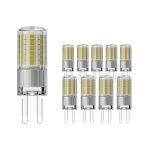 Monipakkaus 10x Noxion Bolt LED Capsule G9 4.8W 600lm - 827 Erittäin Lämmin Valkoinen | Korvaa 50W