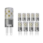Monipakkaus 10x Noxion Bolt LED Capsule G9 3.8W 470lm - 827 Erittäin Lämmin Valkoinen | Korvaa 40W