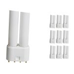 Monipakkaus 10x Osram Dulux L 18W 840 | Kylmä Valkoinen - 4-Nastaa
