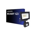 Noxion LED Valonheitin Beamy G3 20W 2200lm 100D - 830 Lämmin Valkoinen | IP44 - Liike- ja Valotunnistin - Symmetrinen