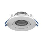 Noxion LED Kohdevalaisin Ares Kallistettava Valkoinen 6W 540lm 927-940 3CCT | Odetnij 68mm