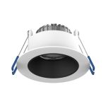 Noxion LED Kohdevalaisin Ares Syvä Valkoinen 6W 540lm 927-940 3CCT -   Inner Rengas Musta | Odetnij 68mm