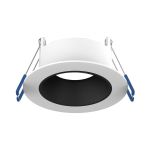 Noxion LED Kohdevalaisin Ares Syvä ring Valkoinen -   Inner Rengas Musta | Odetnij 68mm - incl. GU10 Fitting
