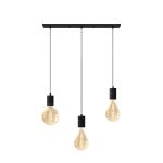 Calex XXL Kulta Filament Täydellinen setti - Including 3 XXL Lamppus + Cordset Suorakulmainen perusta
