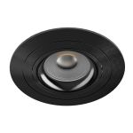Noxion Upotettu Kohdevalaisin Logic MR16 Kallistettava Musta | 92mm - Odetnij 80mm - IP20 - incl. GU10 Kanta 