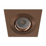 Noxion Upotettu Kohdevalaisin Boxi MR16 Kallistettava Kulta | Odetnij 80mm - IP20 - incl. GU10 Kanta 