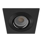 Noxion Upotettu Kohdevalaisin Boxi MR16 Kallistettava Musta |Odetnij 80mm - IP20 - incl. GU10 Kanta 