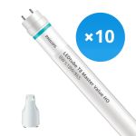 Monipakkaus 10x Philips LED Putki T8 MASTER Value (EM/Mains) High Output 8W 1050lm - 865 Päivänvalo Valkoinen | 60cm - Korvaa 18W