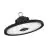 Ledvance LED Highbay Gen 5 Aluminium Musta 150W 26250lm 70D - 840 Kylmä Valkoinen | IP66 - 1-10V Himmennettävä