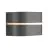 Nordlux Sibelis Seinävalaisin Aluminium Harmaa | IP44 - Sopii E27