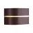 Nordlux Sibelis Seinävalaisin Aluminium Ruskea | IP44 - Sopii E27