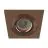 Noxion Upotettu Kohdevalaisin Boxi MR16 Kallistettava Kulta | Odetnij 80mm - IP20 - incl. GU10 Kanta 