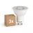 Monipakkaus 3x Sylvania RefLED ES50 LED Kohdevalaisin GU10 PAR16 345lm 36D - 830 Lämmin Valkoinen | Korvaa 35W