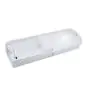 Noxion LED Emergency Bulkhead Valkoinen 8.5W 500lm - 865 Päivänvalo Valkoinen | Hätävalaistus 3 Tuntia - incl. 4 directions