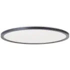 Brilliant Brennan Kattovalo Muovi- Musta Valkoinen 18W 2700lm - 827-840 CCT | 420mm - IP44 - 3-Vaiheinen Himmennettävä