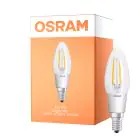 Osram Superstar Classic LED E14 Kynttilä Filament Kirkas 4W 470lm - 822-827 Dim To Warm | Himmennettävä - Korvaa 40W