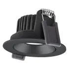 Ledvance LED Kohdevalaisin Adjust Aluminium Musta 8W 680lm 36D - 930 Lämmin Valkoinen | Odetnij 68mm - IP20 - Paras Värintoisto - Himmennettävä