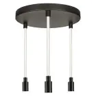 Ledvance Decor Glow Riippuvalaisin Musta 28W 1400lm - 927 Erittäin Lämmin Valkoinen | 400mm - Paras Värintoisto