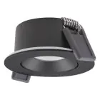 Ledvance LED Kohdevalaisin Air Adjust Aluminium Musta 4W 320lm 36D - 930 Lämmin Valkoinen | Odetnij 68mm - IP23 - Paras Värintoisto - Himmennettävä