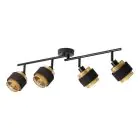Ledvance Decor Kohdevalaisin Hornet Katto Kohdevalaisin Musta 4x2.8W - 827 Erittäin Lämmin Valkoinen | Sis. 4x E14