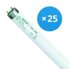 Monipakkaus 25x Osram T8 Lumilux 18W - 840 Kylmä Valkoinen | 60cm