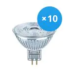 Monipakkaus 10x Ledvance Performance LED Kohdevalaisin Heijastin GU5.3 MR16 5W 345lm 36D - 930 Lämmin Valkoinen | Paras Värintoisto - Himmennettävä - Korvaa 35W