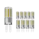 Monipakkaus 10x Noxion Bolt LED Capsule G9 4.8W 600lm - 827 Erittäin Lämmin Valkoinen | Korvaa 50W