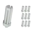 Monipakkaus 10x Osram Dulux T/E Plus 32W 840 | Kylmä Valkoinen - 4-Nastaa