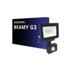 Noxion LED Valonheitin Beamy G3 20W 2200lm 100D - 830 Lämmin Valkoinen | IP44 - Liike- ja Valotunnistin - Symmetrinen
