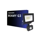 Noxion LED Valonheitin Beamy G3 20W 2200lm 100D - 840 Kylmä Valkoinen | IP44 - Liike- ja Valotunnistin - Symmetrinen