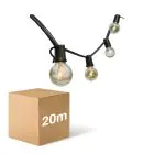 D'Lite LED Valoketju Sparkl 20m 4W 250lm - 827 Erittäin Lämmin Valkoinen | IP44 - 5x Liitettävissä