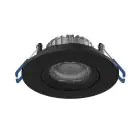 Noxion LED Kohdevalaisin Ares Kallistettava Musta 6W 540lm 927-940 3CCT | Odetnij 68mm