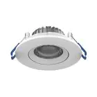 Noxion LED Kohdevalaisin Ares Kallistettava Valkoinen 6W 540lm 927-940 3CCT | Odetnij 68mm