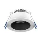 Noxion LED Kohdevalaisin Ares Syvä Valkoinen 6W 540lm 927-940 3CCT -   Inner Rengas Musta | Odetnij 68mm