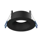 Noxion LED Kohdevalaisin Ares Syvä ring Musta -   Inner Rengas Musta | Odetnij 68mm - incl. GU10 Fitting