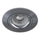 Noxion Upotettu Kohdevalaisin Vision MR16 Kallistettava Harmaa | 82mm - Odetnij 69mm - IP20 - incl. GU10 Kanta 