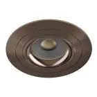 Noxion Upotettu Kohdevalaisin Logic MR16 Kallistettava Bronze | 92mm - Odetnij 80mm - IP20 - incl. GU10 Kanta 