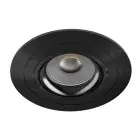 Noxion Upotettu Kohdevalaisin Logic MR16 Kallistettava Musta | 92mm - Odetnij 80mm - IP20 - incl. GU10 Kanta 