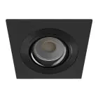 Noxion Upotettu Kohdevalaisin Boxi MR16 Kallistettava Musta |Odetnij 80mm - IP20 - incl. GU10 Kanta 