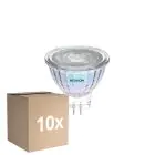 Monipakkaus 10x Noxion LED Kohdevalaisin Heijastin GU4 MR11 4.5W 345lm 36D - 927 Erittäin Lämmin Valkoinen| Paras Värintoisto - Himmennettävä - Korvaa 35W