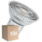 Monipakkaus 10x Ledvance LED Kohdevalaisin GU10 PAR16 6.1W 575lm 60D - 927 Erittäin Lämmin Valkoinen | Paras Värintoisto - Himmennettävä - Korvaa 80W