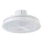 Eglo Kattotuuletin Vallonia 1 ABS Valkoinen 31.7W 3200lm - 827-865 Säädettävä Valkoinen + RGB | Himmennettävä