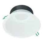 Philips LED Alasvalo Coreline DN142B Aluminium Valkoinen 19.2W 2300lm 60D - 830 Lämmin Valkoinen | Odetnij 200mm - IP20 - Himmennettävä - Valkoinen Heijastin - Emergency